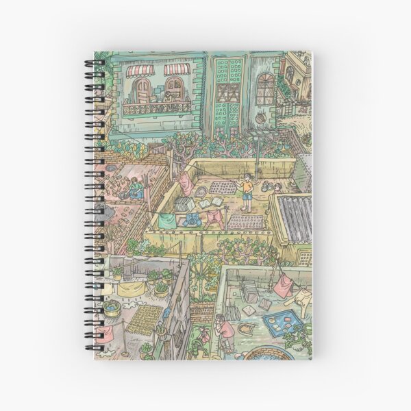The Roofworld Spiral Notebook