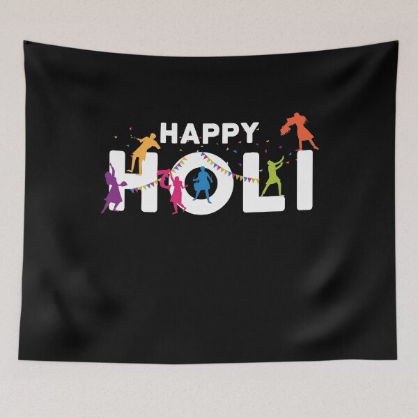 Item preview, Happy Holi Colors Festival Gulal Phagwah designed and sold by MooonTees.