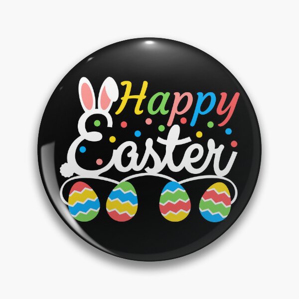 Item preview, Happy Easter Bunny Egg designed and sold by BlackSnowShop.