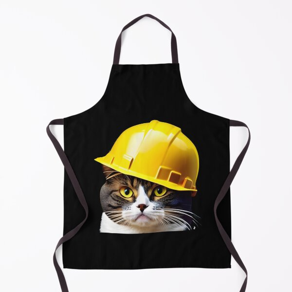 Item preview, Catwithhardhats cat worker designed and sold by Drzamag.