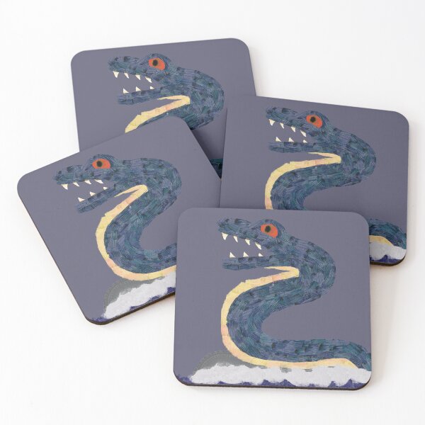 Item preview, Raging Sea Serpent designed and sold by RyokoshiCanvas.