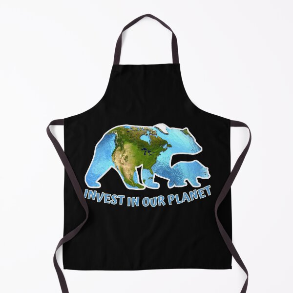 Item preview, Earth Day 2023 Bear Family Earth Silhouette - Invest in Our Planet designed and sold by ElLocoMus.