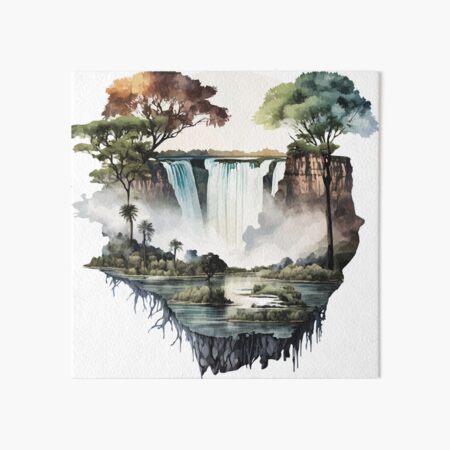 Item preview, Victoria Fall in Zimbabwe Africa - Wanderlust Traveler designed and sold by GVRDesign.