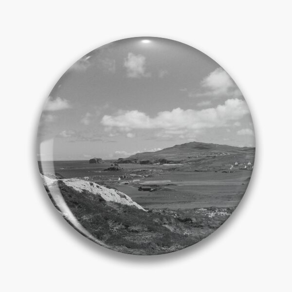 Item preview, View at Malin head county Donegal Ireland black and white designed and sold by eddiebarronshop.