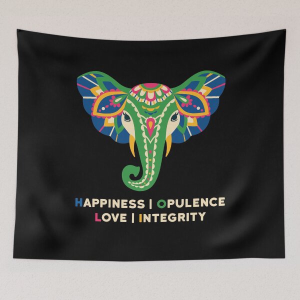 Item preview, Holi Elephant Festival Gulal Phagwah designed and sold by MooonTees.