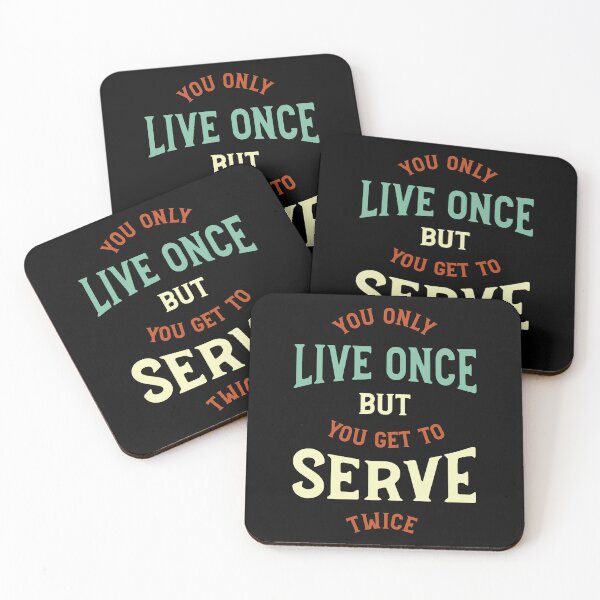 Item preview, Tennis You Only Live Once But You Get to Serve Twice designed and sold by whyitsme.