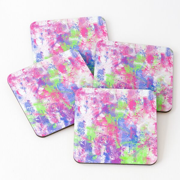 Item preview, Abstract Vibrant Multicolor Brush Strokes and Splatters 8 designed and sold by Cato99.
