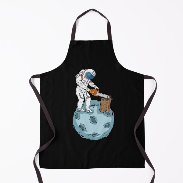 Item preview, Chainsaw Moon Space Woodworker Gift Men Astronaut Chainsaw designed and sold by DSWShirts.