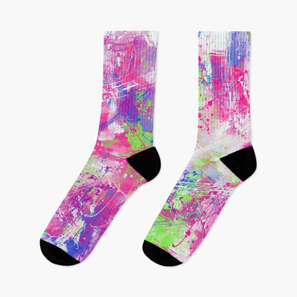 Item preview, Abstract Vibrant Multicolor Brush Strokes and Splatters 8 designed and sold by Cato99.