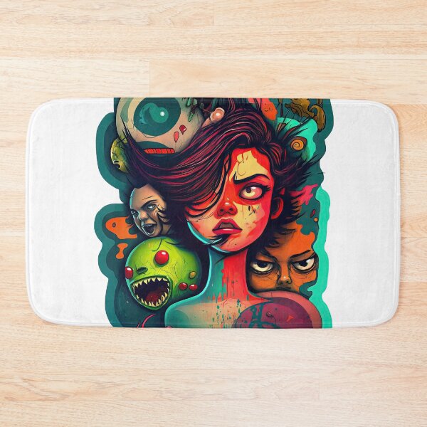 Item preview, Sticker Vibrant Design Colorful Explosion 6 designed and sold by BeUniqueCo.