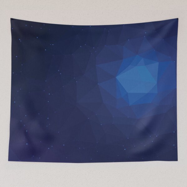 Item preview, Abstract Low Poly Colorful With Dots designed and sold by JenTrinhArt.