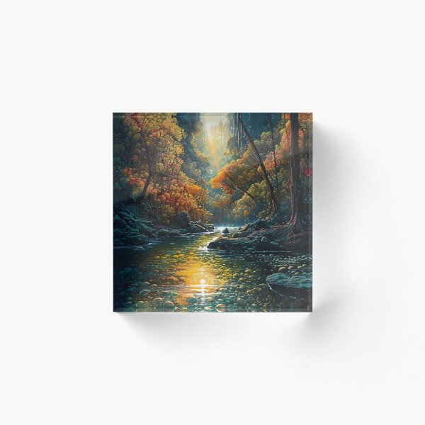 Artikelvorschau, Glorious fantasy Feywild Landscapes entworfen und verkauft von EagleOwlStudio.