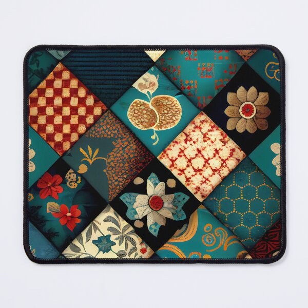 Item preview, Patchwork Pattern designed and sold by MTJ-Mushrooms.