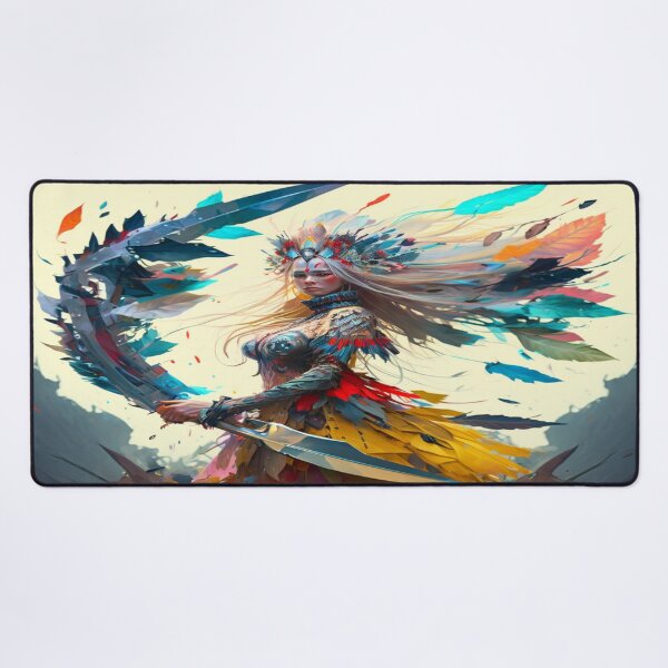 Item preview, Magical Women Crafting Colorful Blades of the Future designed and sold by ThreadGallery.
