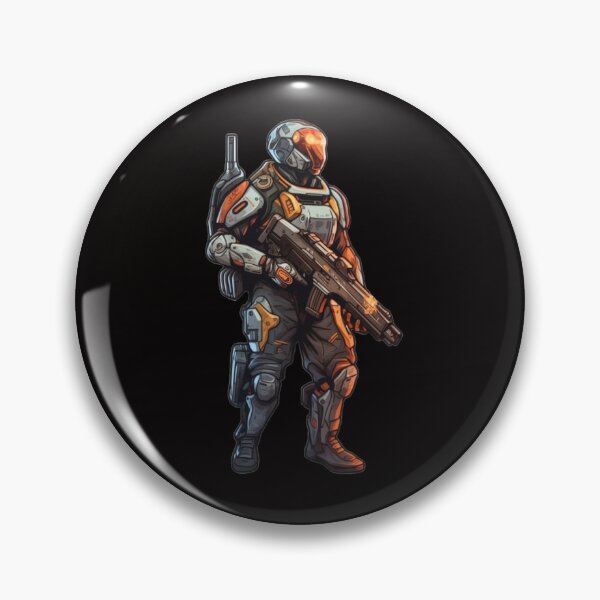 Item preview, Future Soldier sticker designed and sold by AiWonderPrints.