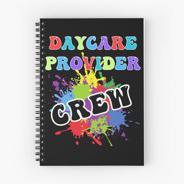 Item preview, Daycare Provider Crew Groovy Paint Kindergarten Teacher designed and sold by 27th-Tee.