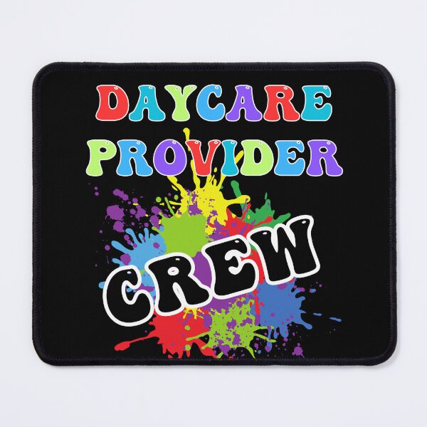 Item preview, Daycare Provider Crew Groovy Paint Kindergarten Teacher designed and sold by 27th-Tee.