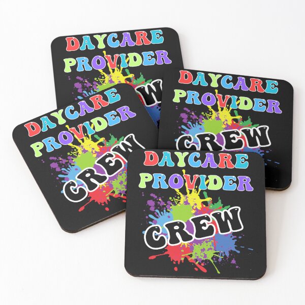 Item preview, Daycare Provider Crew Groovy Paint Kindergarten Teacher designed and sold by 27th-Tee.