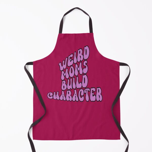 Item preview, Groovy Weird Moms Build Character, Retro Warp Purple Lilac Wierd Quote, Mothers Day 2023 designed and sold by DiensDesign.
