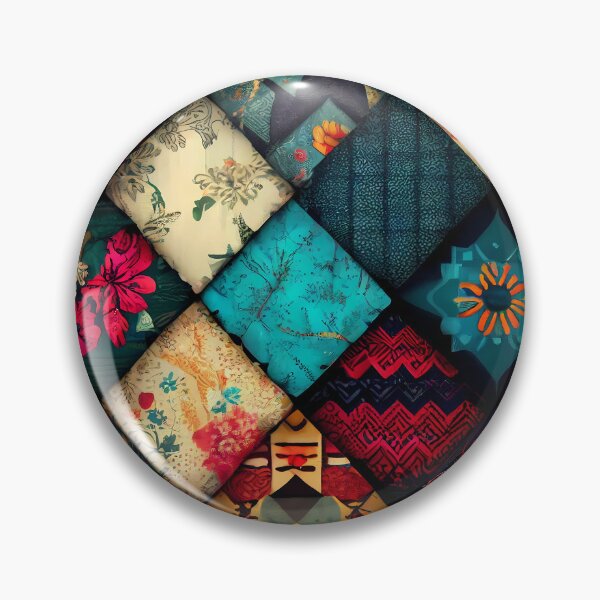 Item preview, Patchwork Pattern designed and sold by MTJ-Mushrooms.