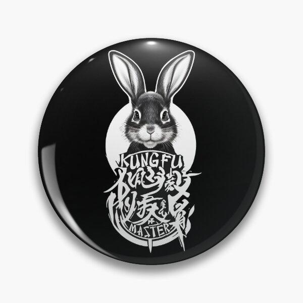 Item preview, Easter Bunny Kung Fu Master Martial Arts designed and sold by 8FistsofTees.
