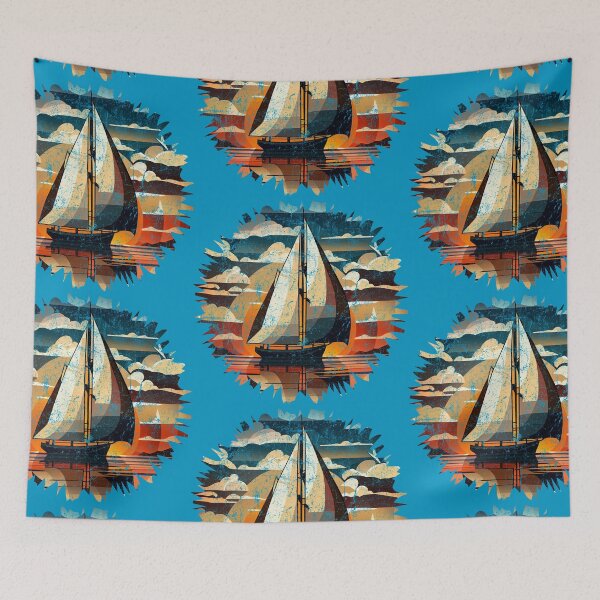 Item preview, Art Deco Sailboat  designed and sold by vladocar.