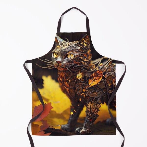 Item preview, Autumn's Forest Friend: The Woodland Cat designed and sold by FireScreen.