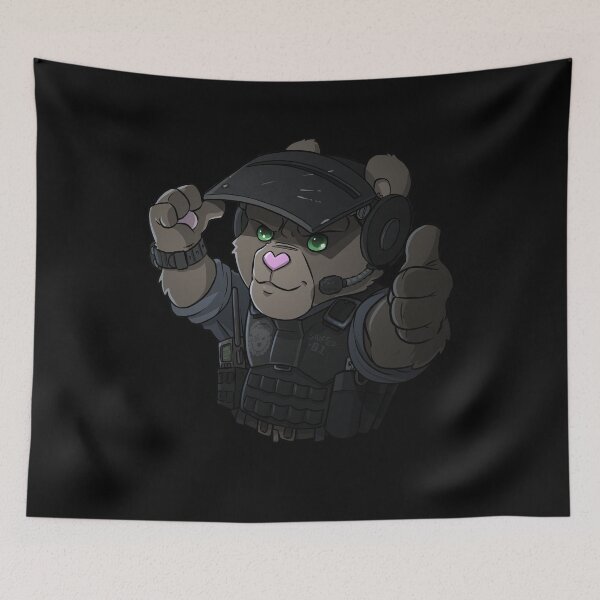 Item preview, Bomb disposal teddy bear designed and sold by hiwez.