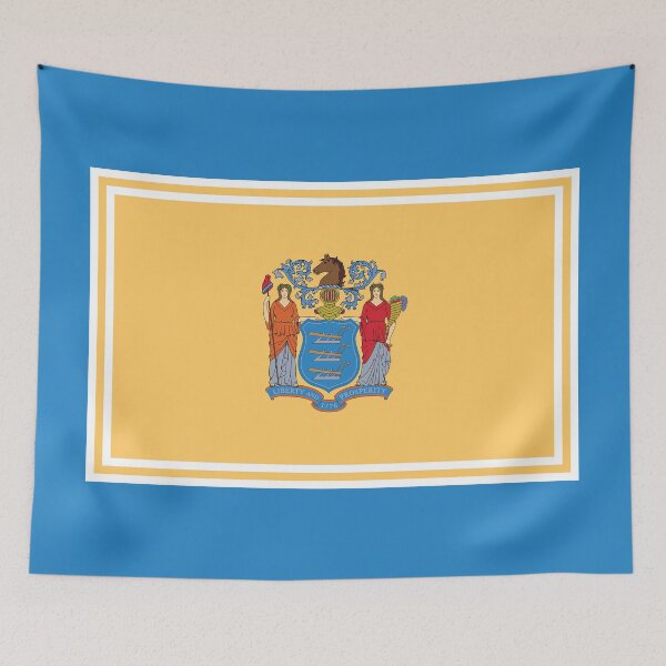Item preview, NEW JERSEY Flag Gifts, Masks, Stickers & Products designed and sold by mpodger.