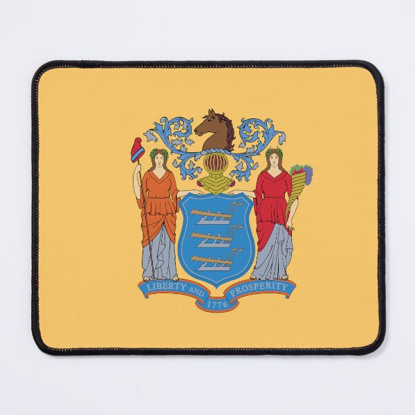 Item preview, NEW JERSEY Flag Gifts, Masks, Stickers & Products designed and sold by mpodger.