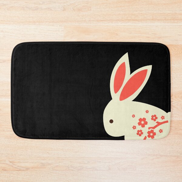 Item preview, Happy Easter Day, cute bunny and flowers. designed and sold by WhaleSharkShop.