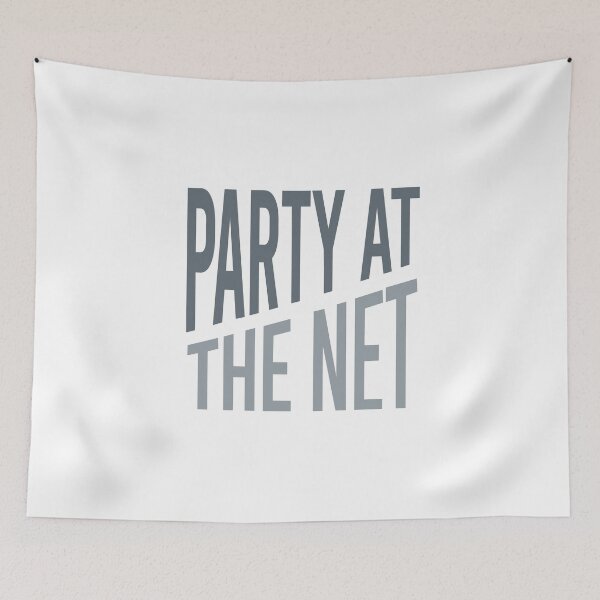 Item preview, Tennis Party at the Net designed and sold by whyitsme.