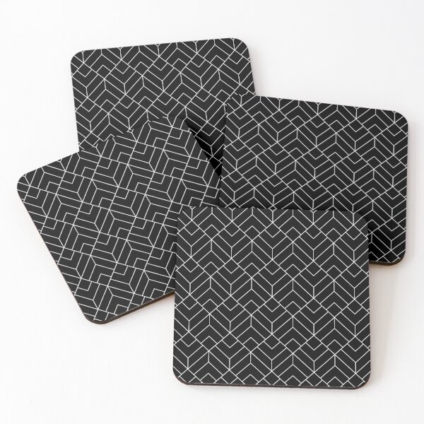 Item preview, Black and White Mosaic Pattern designed and sold by Blue-Banana.