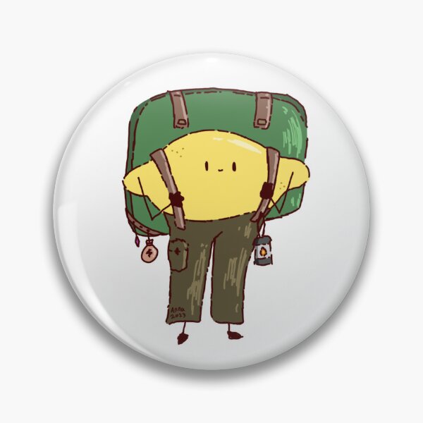 Item preview, Lemon The Backpacker  designed and sold by AnnoyedArtist.