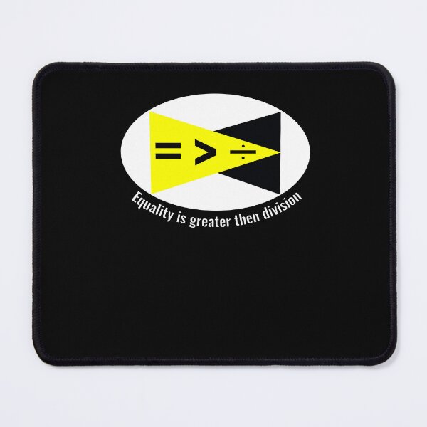 Item preview, Equality is greater than division designed and sold by CottagePop.