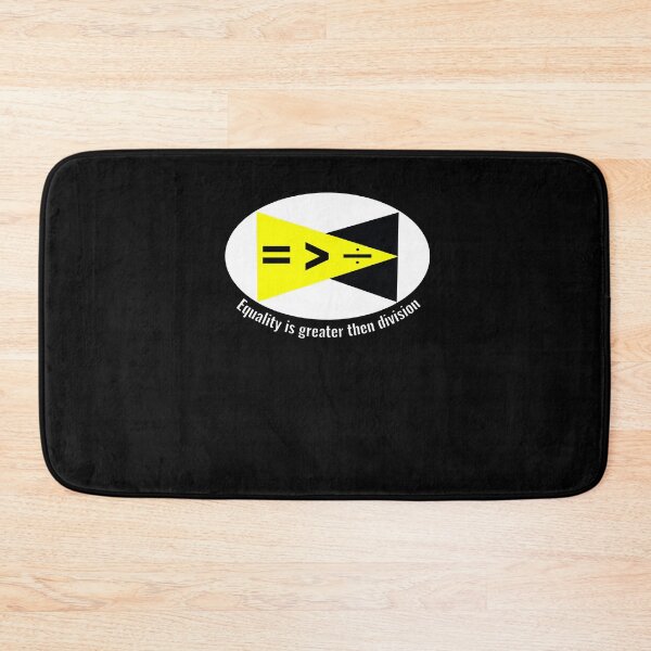 Item preview, Equality is greater than division designed and sold by CottagePop.