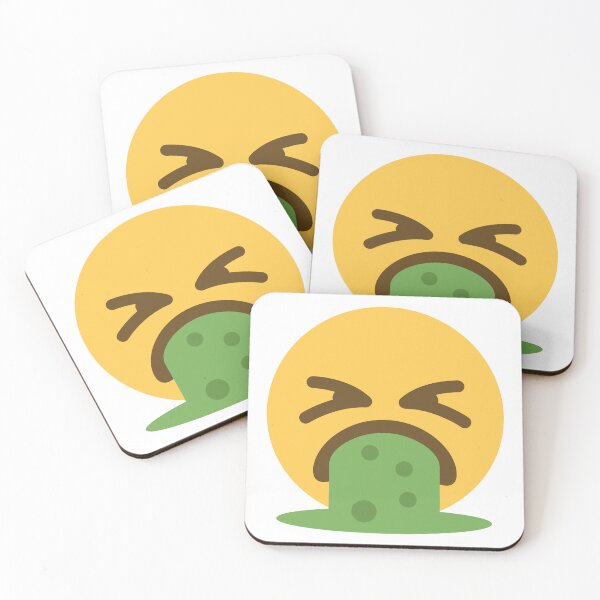 Item preview, Vomiting Emoji designed and sold by KatsCanvas.