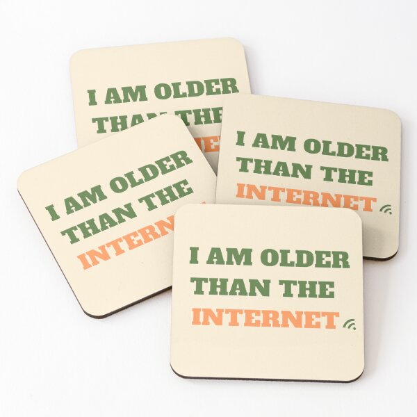 Item preview, i am older than the internet, i am older, older than the internert print,  designed and sold by KesDesigns ⭐⭐⭐⭐⭐.