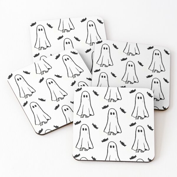 Item preview, ghost with bats designed and sold by LornaAshworth.