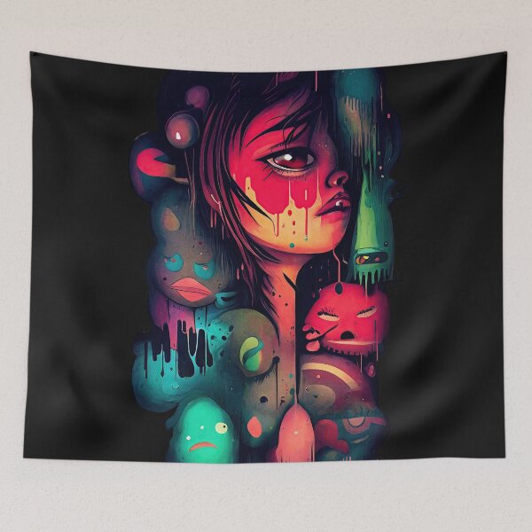 Item preview, Sticker Vibrant  Design Colorful Explosion 7 designed and sold by BeUniqueCo.