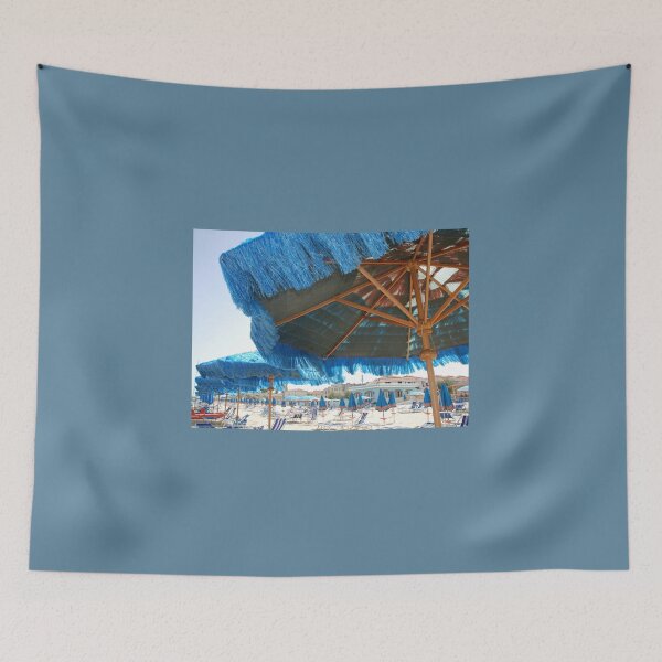 Item preview, Under a Blue Beach Umbrella  designed and sold by jojobob.