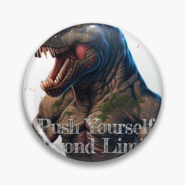 Item preview, Push Yourself Beyond LimitsDesignBodybuilding Fitness Gym Workout Exercise Merch Print Design designed and sold by tengamerx.