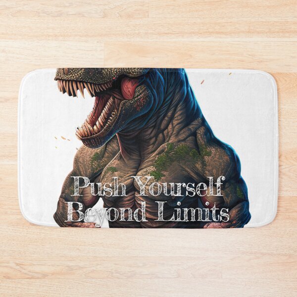 Item preview, Push Yourself Beyond LimitsDesignBodybuilding Fitness Gym Workout Exercise Merch Print Design designed and sold by tengamerx.