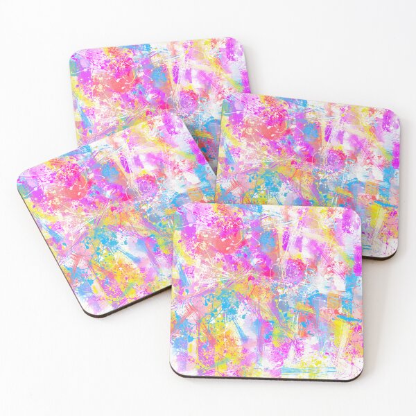 Item preview, Abstract Vibrant Multicolor Brush Strokes and Splatters 9 designed and sold by Cato99.