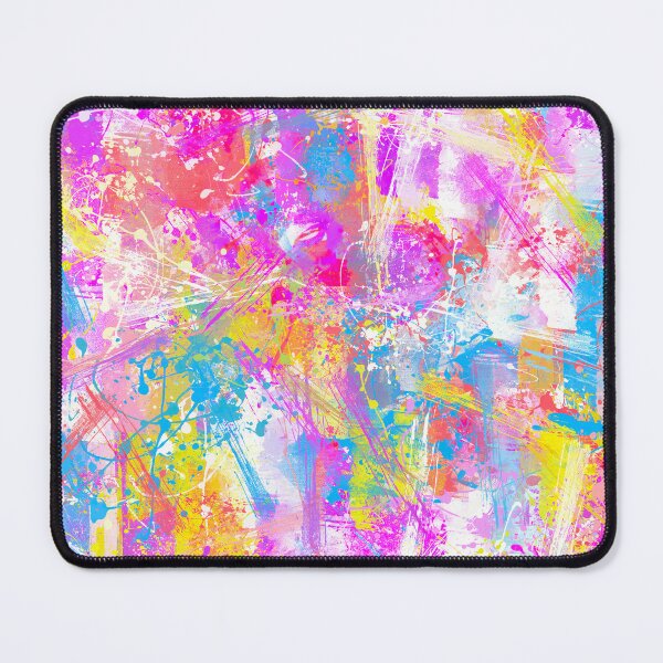 Item preview, Abstract Vibrant Multicolor Brush Strokes and Splatters 9 designed and sold by Cato99.