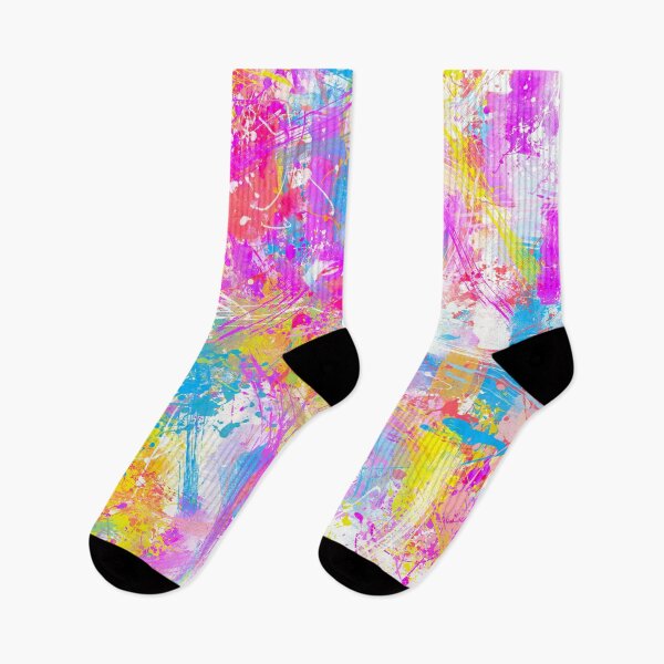 Item preview, Abstract Vibrant Multicolor Brush Strokes and Splatters 9 designed and sold by Cato99.