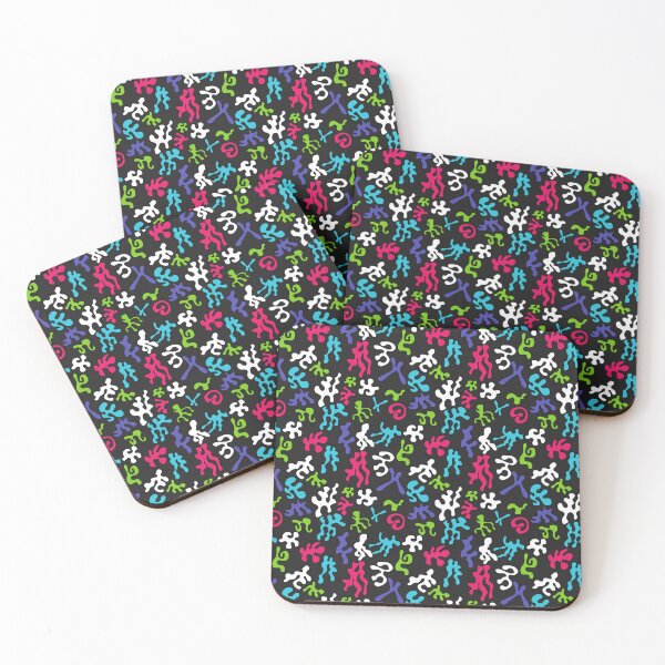 Item preview, Abstract colourful spotted pattern designed and sold by irisman.