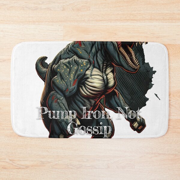 Item preview, Pump Iron, Not GossipDesignBodybuilding Fitness Gym Workout Exercise Merch Print Design designed and sold by tengamerx.