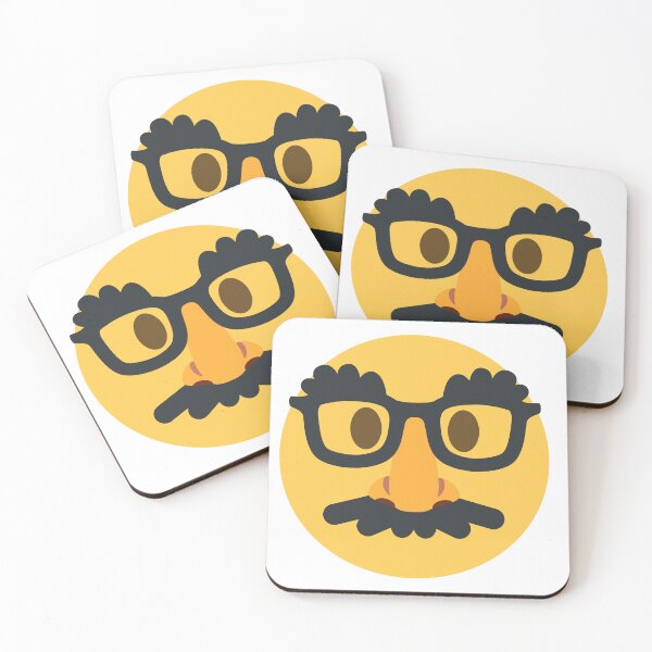 Item preview, Disguised Face Emoji designed and sold by KatsCanvas.