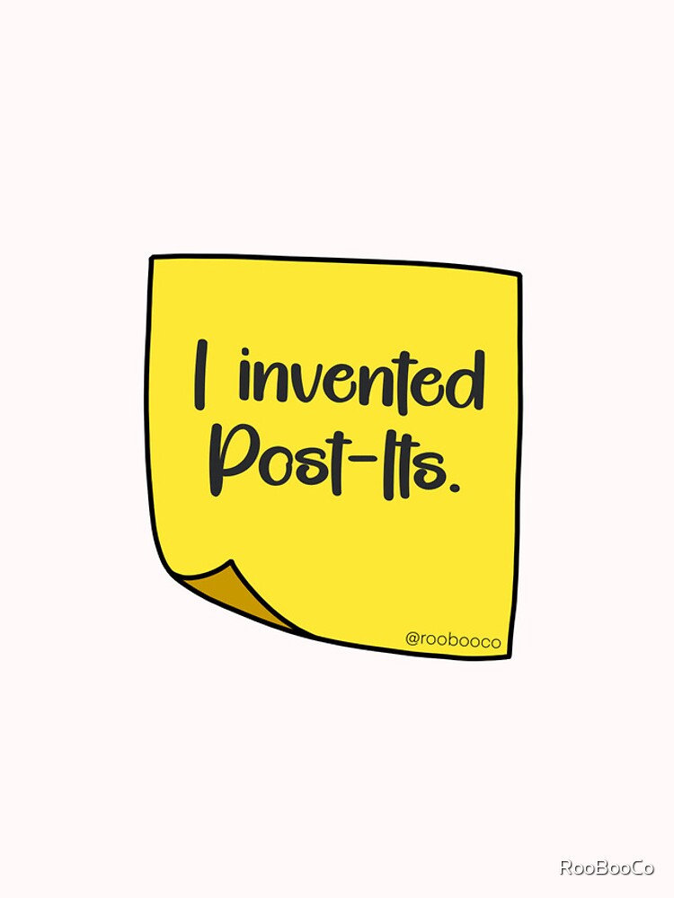 Thumbnail 4 of 4, iPhone Case, I Invented Post Its designed and sold by RooBooCo.